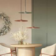 Hängeleuchte Simone, Stahl, umbrablau, Ø 40 cm, GX53