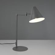 Tischlampe Cosima, anthrazit, Höhe 50 cm, Metall