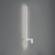 Wandlampe EASY LEFT, weiß, Breite 80 cm, Metall, GU10 + LED