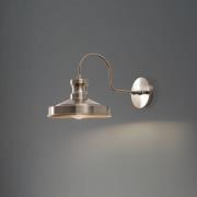 Wandleuchte Berceste, goldfarben, Metall, Höhe 23 cm, E27