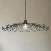 Pendelleuchte Margarita, Ø 80 cm, schwarz, E27, Metall