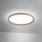 LED-Deckenlampe Kant, Ø 40 cm khaki, CCT Metall/Kunststoff
