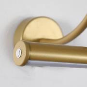 LED-Akku-Wandlampe Vigo, goldfarben, Breite 30 cm, Metall