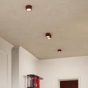 Deckenleuchte RIBLA, ocker, Ø 10 cm, Metall, GX53