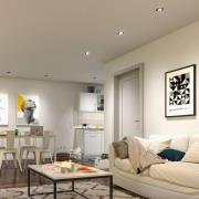 Paulmann LED-Einbauleuchte, weiß, Ø 8 cm, 4,8 W, 20er-Set