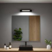 Paulmann LED-Wandlampe Lucille, schwarz, 40cm, dimmbar, IP44