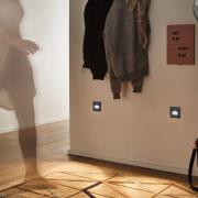 Paulmann LED-Sensor-Wandeinbaulampe Edge Quadro schwarz 8 cm