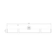 Radium LED-Leuchtmittel S14d Linienlampe 4,9W 927 50cm opal