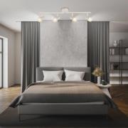 Deckenstrahler Tapp, weiß, Länge 61 cm, 4-flg., Metall, GU10