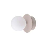 Globen Lighting Wandlampe ART DECO, beige/weiß Ø 16 cm IP44