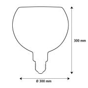SEGULA LED Floating Filo sand G300 E27 6W 2.200 K dimmbar