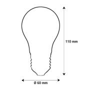 SEGULA LED Elegant Line E27 5W Birne 2.700 K Filament dim
