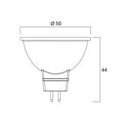 LED-Leuchtmittel SUPERIA RETRO GU5.3 MR16 5 W 840 480 lm dim