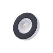 Lindby LED-Lampe, GX53, 4,8W, schwarz, 2.700 K, 7,5 x 3 cm