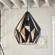 Hängeleuchte Carlton in Schwarz Ø 31 cm