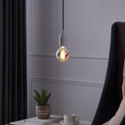 LED-Lampe E27 4W G80 2000K Filament irisierend dim