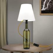 E27-Lampenfassung BOTTLE, Kabel gold, Länge 200 cm