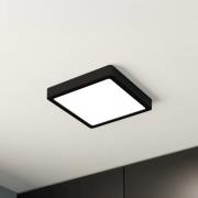 LED-Deckenlampe Fueva 5, IP20 schwarz 21x21cm