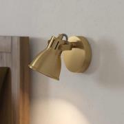 Wandspot Seras, messing-gold gebürstet, 1-flammig