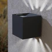 LED-Wandleuchte Calpino 2, schwarz