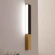 LED-Wandleuchte Tudons mit Holzdetail