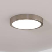 LED-Anbaupanel Fueva 5 IP20 830 nickel Ø21cm