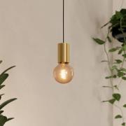 Hängeleuchte Pozueta 1, einflammig, messing