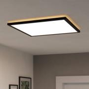 EGLO connect LED-Deckenlampe Rovito-Z, schwarz, 50 x 50 cm