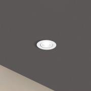 LED-Einbauspot Saliceto rund drehbar 4.000K weiß