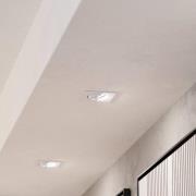 Einbauspot Saliceto eckig drehbar 4.000K weiß