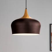 Hängeleuchte Obregon in Braun