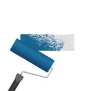 Wandleuchte Mattone, weiß, Breite 23 cm, Gips, 4-flg.