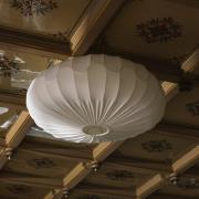 Globen Lighting Deckenlampe BLADVERK, weiß, Ø 70 cm, Textil