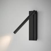 Bover LED-Wandleuchte Arid A/03 schwarz, Alu, 2.700 K