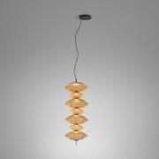 Bover LED-Hängeleuchte Yuyun S/7C, dimmbar 0-10V, beige