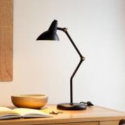 Dyberg Larsen Tischleuchte Vela, schwarz, Höhe 45 cm