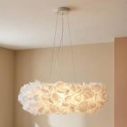 Slamp Hängeleuchte Clizia Mama Non Mama, Ø78cm, weiß/klar