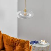 EBB & FLOW Horizon Glas-Pendelleuchte klar Ø 36 cm