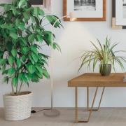 Stehleuchte Skriva, beige, justierbar, Metall, GU10