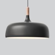 Northern Acorn Hängeleuchte grau matt