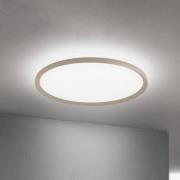 LED-Deckenlampe Kant, Ø 60 cm khaki, CCT Metall/Kunststoff