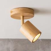 GOOD & MOJO Deckenstrahler Java, 1-flg., natur, Bambus