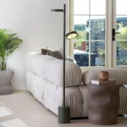 GOOD & MOJO LED-Stehlampe Okinawa, 2-flg. grün, 146cm, Holz