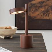 GOOD & MOJO LED-Tischlampe Okinawa, braun, 35 cm, Holz