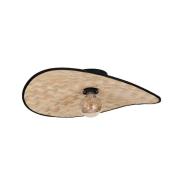 Deckenleuchte Marywell, Bambus natur, 50 x 35 cm, E27