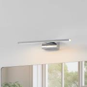 LED-Wandlampe Conettilla, chromfarben, Breite 40 cm IP44 CCT