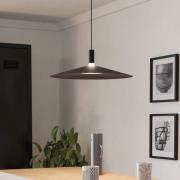 LED-Smart-Hängelampe Conomavilla-Z, schwarz, Ø 45 cm CCT RGB