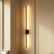 LED-Wandleuchte Flash, schwarz, Höhe 108 cm Metall 1-flammig