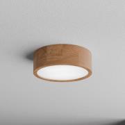 Deckenleuchte Cleo DR275, IP54, Ø 27,5 cm, Eichenholz, E27