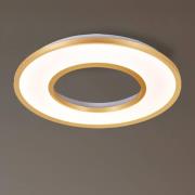 LED-Deckenlampe Valeria, goldfarben gebürstet Ø 60 cm Metall
